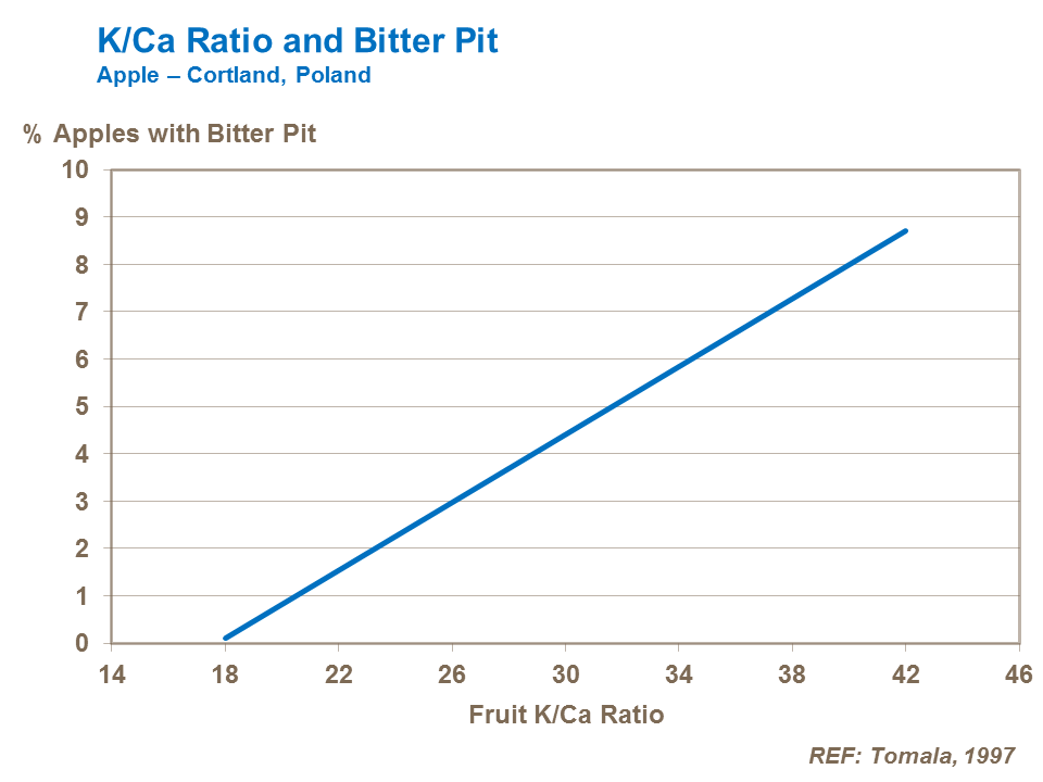 KCa Ratio and apple Bitter Pit